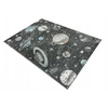 Akcila KILIMAS BERNIUKUI GRAFITINĖS PLANETOS SPACE GALATICA STARS LIMA 140x190 cm