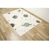 Akcila MINKŠTAS VAIKiškas KILIMAS SU PLANETA GALAXY LIGHT TURQUOISE LIMA 160x230 cm