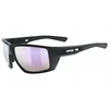 Akiniai Uvex mtn venture CV juodas matt / mirror lavender pink