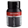 Akrylinių dažų - Amsterdame - 500ml - Juoda spalva - Aukšta atsparumas šviesai - Ilgaamžis