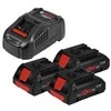 Grąžtas Akumuliatorių ir įkroviklio komplektas BOSCH GBA ProCORE 18V 3x4,0Ah