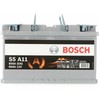 Getz Akumuliatorius BOSCH S5A AGM, 80Ah, 800A