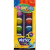 Akvareliniai dažai COLORINO, 12 spalvų rinkinys + teptukas