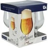 Szklanka na nóżce pokal komplektas szklanek szklanki do piwa koktajlu 370 ml 4 sztuki