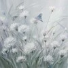 Home4You Aliejiniu dažu piešinys 60x60 cm, kiaulpiene