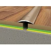 Aliumininė grindų juostelė PR3 A3, titano sp., 28 mm pločio, 93 cm ilgio
