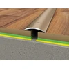 Aliumininė grindų juostelė PR3 A3, titano sp., 28 mm pločio, 93 cm ilgio