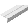 Aliumininė grindų juostelė PR8 A1, sidabro sp., 38 mm pločio, 186 cm ilgio