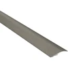 Aliumininė grindų juostelė PRO20 B3, šukuoto titano sp., 20 mm pločio, 93 cm ilgio