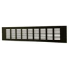 Aliuminio grotelės EUROPLAST RA650B, 60 x 500 mm, bronzin.