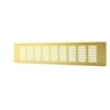 Aliumininės ventiliacijos grotelės RA650G, 60 x 500 mm, aukso sp.