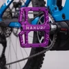 Aliuminio dviračio pedalai, 3 lengvi guoliai, platforma MTB TRIAL HAKURI