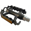 Aliuminio dviračio pedalai su kasetiniais guoliais, šviesą atspindintys, MTB trekingas