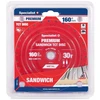 Aliuminio pjovimo diskas SPECIALIST+ Premium, 160 x 1,8 x 20 mm, 52 dantų, 0°, TCT
