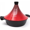 ALIUMINIO TAGINE PUODAS 28 CM INDUKCINIS NELIPA DIDELIS RAUDONAS