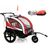 All4Baby PAKABA SULANKSTAMAS DVIRAČIO PRIEKABAS AL04 LED DAŽYMAS 3 SPALVŲ