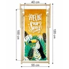 Allbag Medinis gultas "stay Cool This Summer" - bukmedžio, 55x120cm