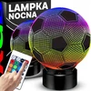 Allbag Naktinė lempa NA BIURKO PIŁKA NOŻNA 3D DLA DZIECKA LED RGB + Pultas