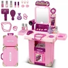 Allvo SUSIRENGIMAS STALIAS MERGAITEI 3 ​​viename GROŽIO SALONAS LAGAMINIME ANT RATAI + DĖŽĖ