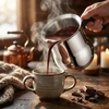 Altom Design Pieno virimo puodas 1L su vandens striuke Altom Induction