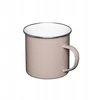 Altom Design taupe emalinis puodelis 500ml 9cm ALTOM