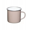 Altom Design taupe emalinis puodelis 500ml 9cm ALTOM