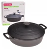 Alumininis puodas su marmurine danga Kamille 4l, 28cm, indukcijai
