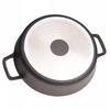 Alumininis puodas su marmurine danga Kamille 4l, 28cm, indukcijai