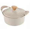 ALUMINIUMINIS PUODAS FLORINA OSLO 24cm 4,3L KREMINIS Nelipnus dangtelis
