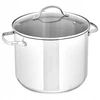 „Amazon Basics“ puodo nerūdijančio plieno 7,6 l indukcinis dangtis atsparus karščiui