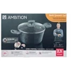 Ambition Orion puodas su dangteliu 2,3l 20cm