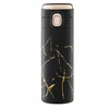 Ambition termopuodelis Royal Marble, juodas/auksinis, 350 ml