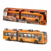 Amiku DIDELIS AUTOBUSAS GARSAS ŠVIESOS ATIDARYTA DURYS 1:16 AUTOMOBILIŲ Dovana vaikams