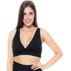 Anda Nėščiųjų žindymo liemenėlė Fitness wrap juoda M