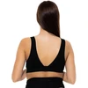 Anda Nėščiųjų žindymo liemenėlė Fitness wrap juoda M