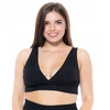 Anda Nėščiųjų žindymo liemenėlė Fitness wrap juoda M