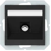 Antenos lizdas (SAT) QR1000, be rėmelio, pilkos matinės sp.