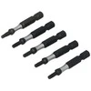 Antgaliai smūginiai TORX 5vnt. Draumet | T15