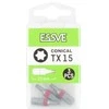 Essve Atsuktuvų antgaliai TX15 25 mm 3 vnt