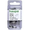 Antgalis laidų sujungimui HAUPA, 1,0/8, raudonos sp.