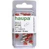 Antgalis laidų sujungimui HAUPA, 1,0/8, raudonos sp.