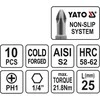 Yato Toya Sa Poland Antgalis PH3x25 mm 10 vnt. (YT-0476)