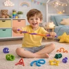 Antistresinės sensorinės lazdelės 8 vnt Fidget Stick susikaupimui