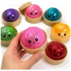 ANTISTRESINIS KUDULINIS ANTISTRESAS KOLDULINIS SENSORY SQUISHY 5,5 CM GLITTER