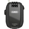 Antivol - Abus - Combiflex - Kabelis 125 cm - 4 skaitmenų kodas - Juodas