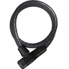 Antivol kabelis Abus Microflex 6615K/85/15 - juodas