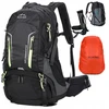 AOKING Adventure kuprinė, 43l, dalomas skyrius, juodas