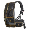 AOKING Adventure kuprinė, 43l, dalomas skyrius, juodas