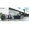 Apdangalas sodo baldams Aero Cover 180x110xH70cm pilkas