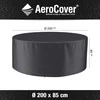 Apdangalas sodo baldams Aero Cover Ø200xH85cm pilkas